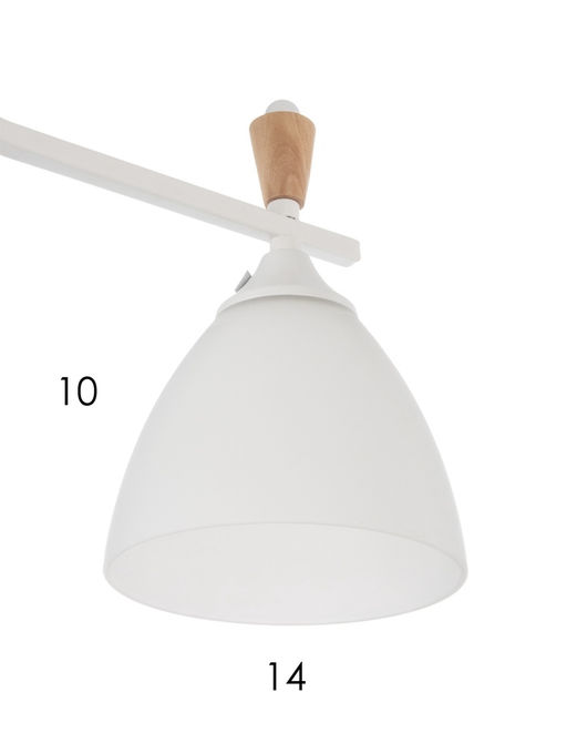 Люстра XA1622/3, 3×60 Вт, E27, белая