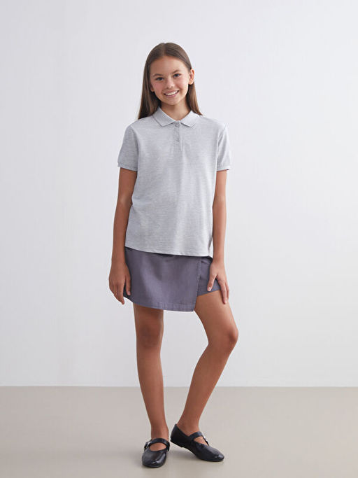 Polo Yaka K?z ?ocuk Ti??rt
