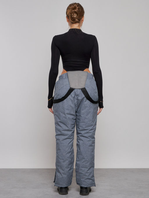 Полукомбинезон горнолыжный CHUNMAI 811Sr женский серый утеплитель 250 г/м² - Mtforce фото 20