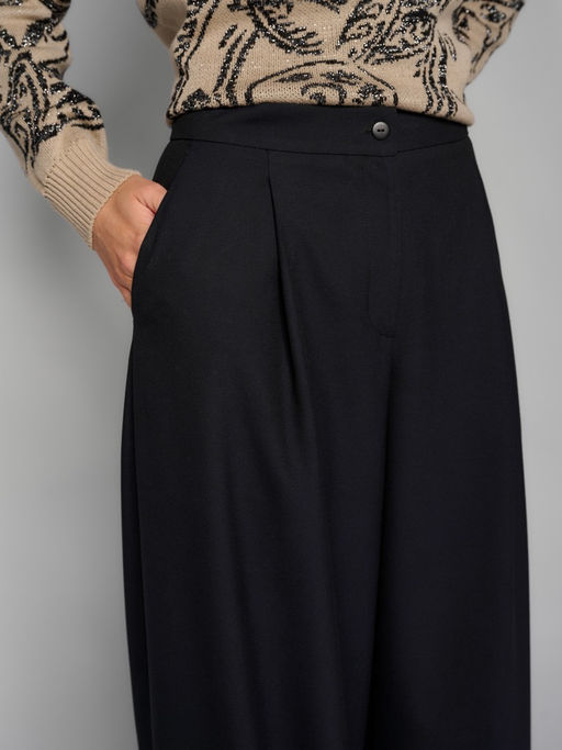 Брюки женские 12411-36033 d.blue - Eleganzza фото 4