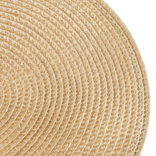 Салфетка под горячее (термосалфетка) Овальная 45х30см, ПВХ, цвет - сливочный (Китай) - Домашняя мода фото 4