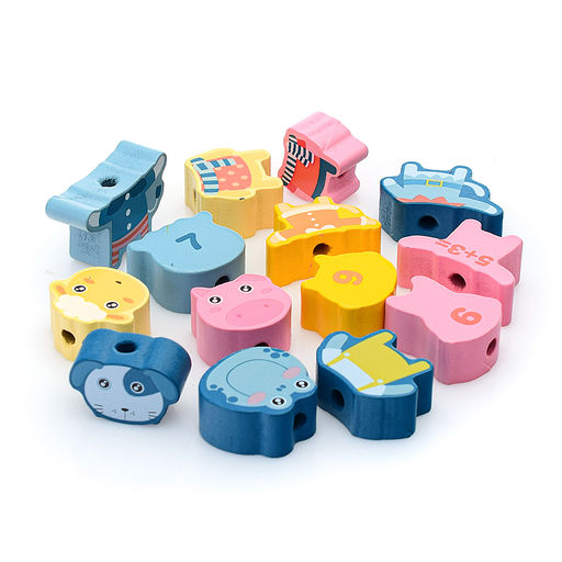 Шнуровка Животные Mix в пакете - Щепочка фото 2