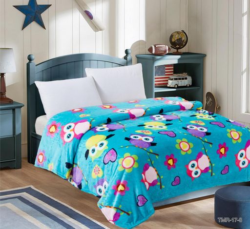 Плед велсофт Совята Евро - Luteks фото 2