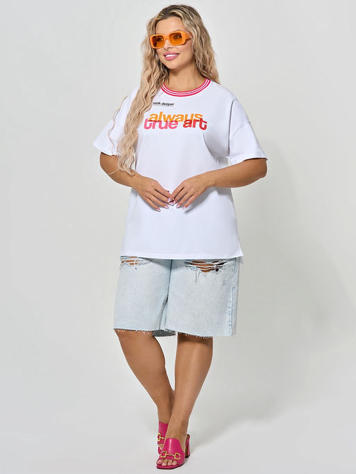 Футболка 0087-28а белый