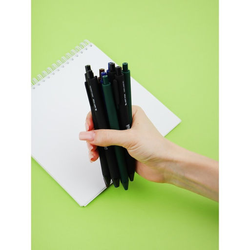 Ручки шариковые, синяя паста, 0.7 мм, автоматические, набор 10 шт. «Самый сильный»