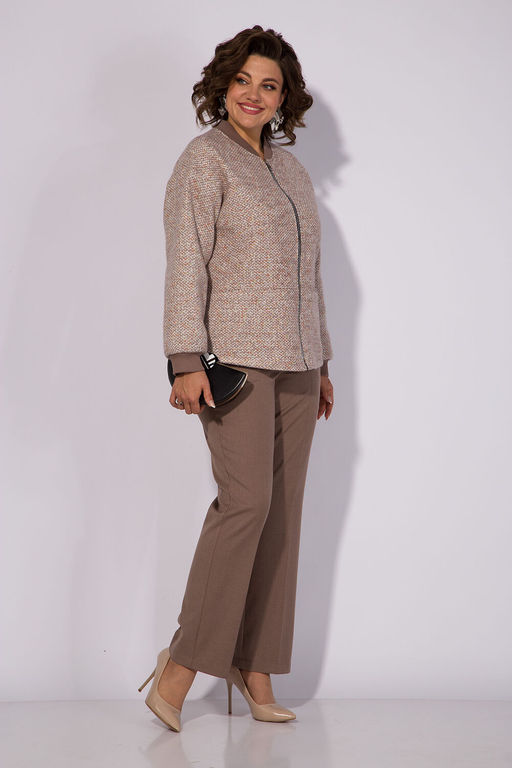 Костюм Liliana 1342БрПн капучино+капучино фото 3