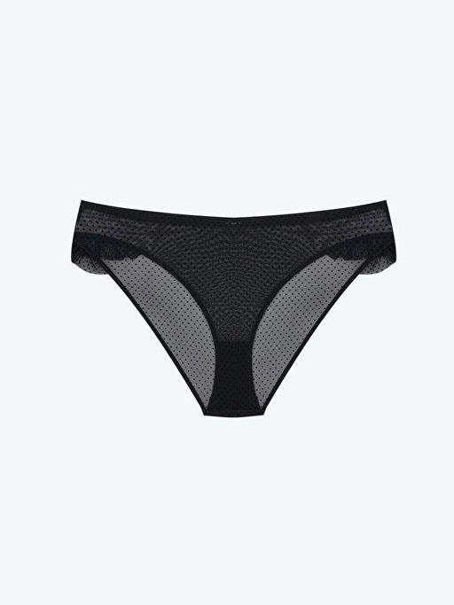 Puantiyeli Fantezi Bikini K?lot