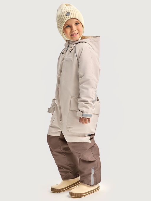 Комбинезон 8м8626 кешью/капучино