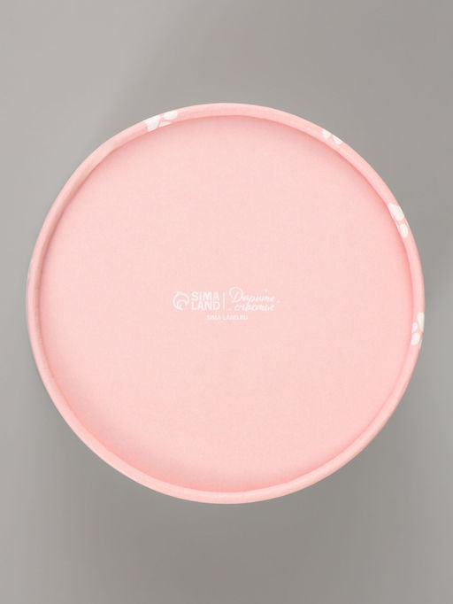 Коробка подарочная круглая For you, 13×8.5 см