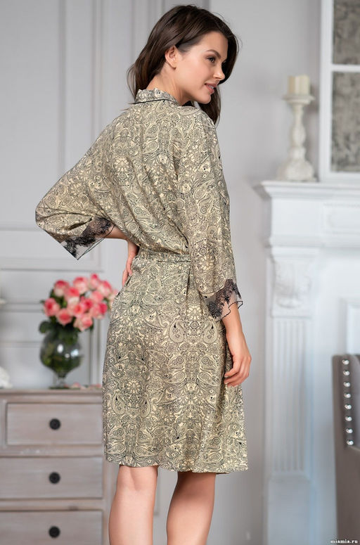 Короткий халат кимоно Mia-Amore  фото 2