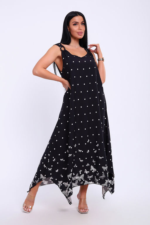 Сарафан летний больших размеров пляжный домашний 5740 - Натали фото 8