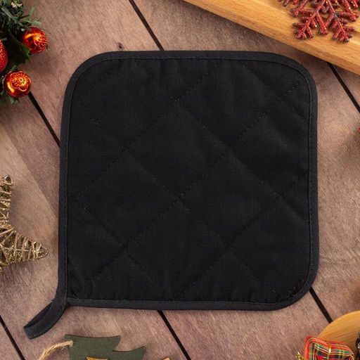 Прихватка Happy New Year 19х19см, саржа, 100% х/л,ватин 250г/м2 - Этель фото 3