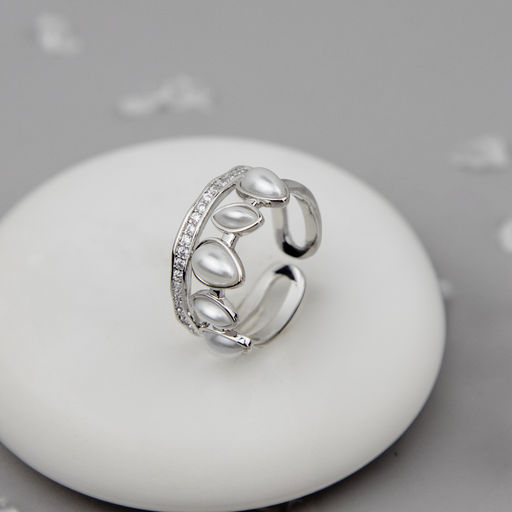 Кольцо Арт. 3V-6772-W