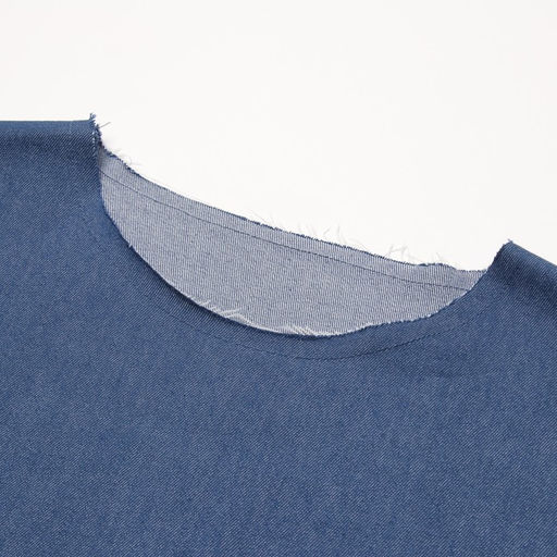 Футболка оверсайз женская MINAKU: Jeans Collection, электрик, размер 50