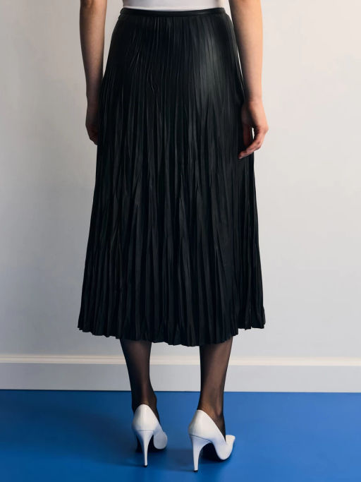 Плиссированная юбка миди / Zarina