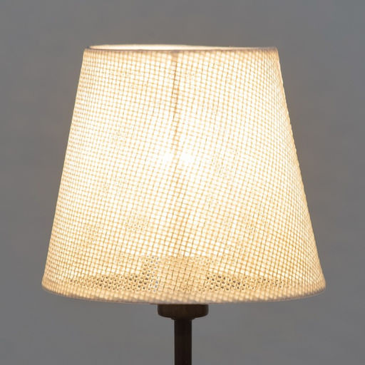 Абажур для люстры "Саржа" E27 белый 15х15х13 см