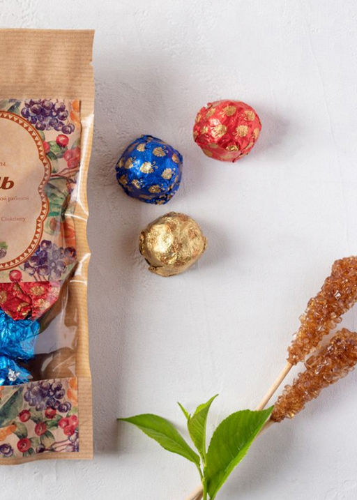 Мармеладные конфеты Ягодень ассорти, 150 г | крафт-пакет - Сибирский кедр фото 3