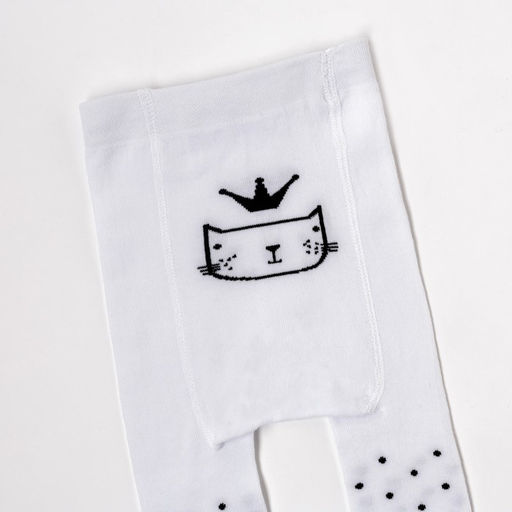 Колготки детские Крошка Я «Кошечка», белый, рост 98-104 см