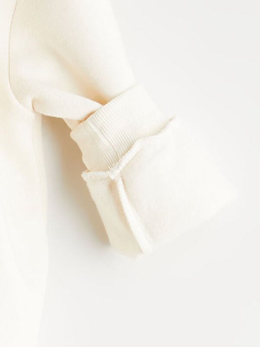 Bisiklet Yaka Ay? Teddy Bask?l? Erkek ?ocuk Sweatshirt