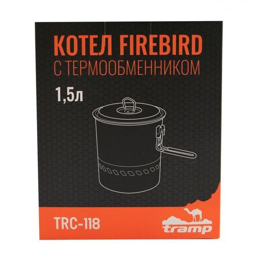 Tramp котел Firebird 1,5л c термообменником  фото 6