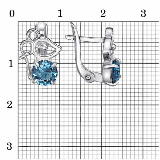 СЕРЬГИ 33815454Пл14 - Красная пресня фото 3