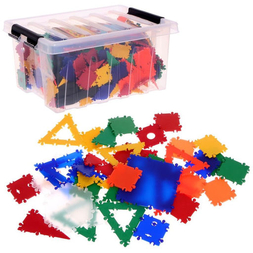 Рантис.Конструктор ТИКО "Хрустальный" большой набор 415 дет. (в контейнере)