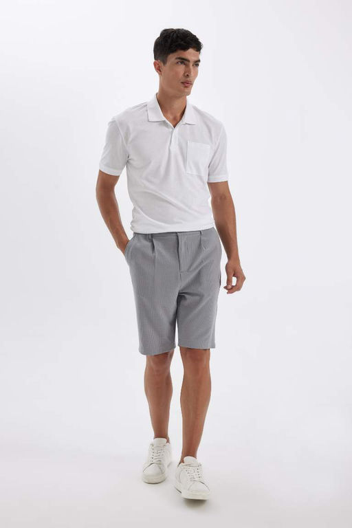 New Regular Fit K?sa Kollu Pike Basic Duz Polo Tisort - Defacto фото 5