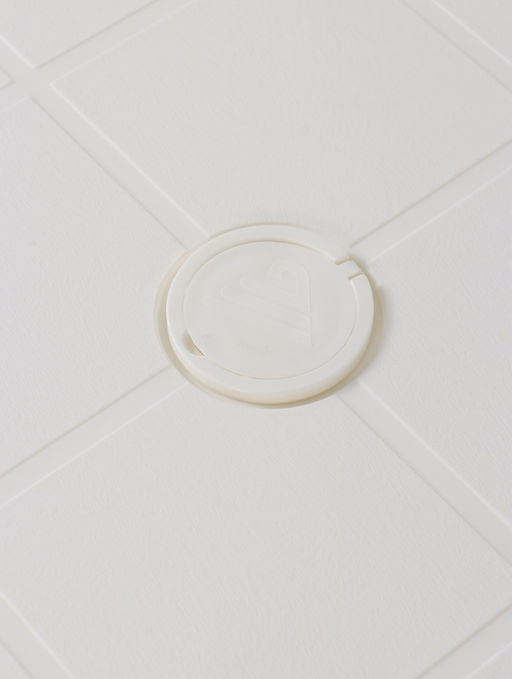 Стол садовый «Атлант», 80×80×76.5 см, квадратный, пластиковый, белый