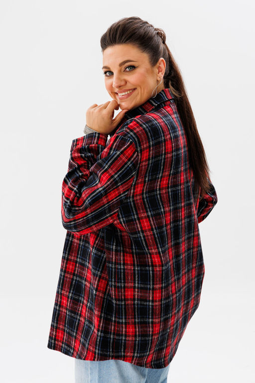 Рубашка ANELLI 1452 гранатовый  фото 5