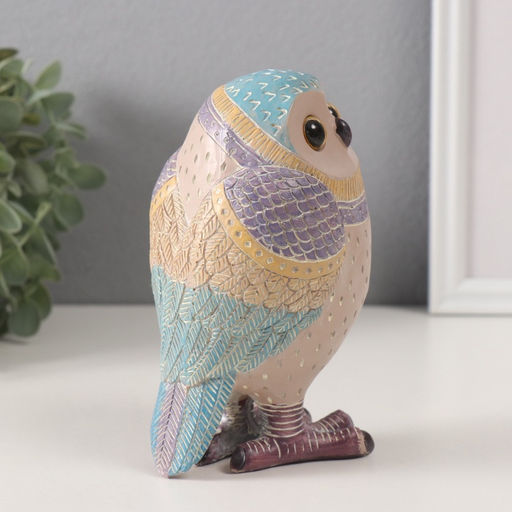 Фигурка полистоун «Совёнок Грю с платочком на шее», 8.8×8.5×14.5 см