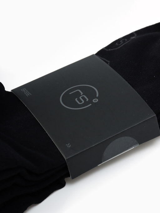 Носки мужские спортивные укороченные Resport, набор 3 пары, размер 39-41, чёрные