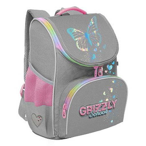 RAm-584-6 Рюкзак школьный с мешком - Grizzly фото 5