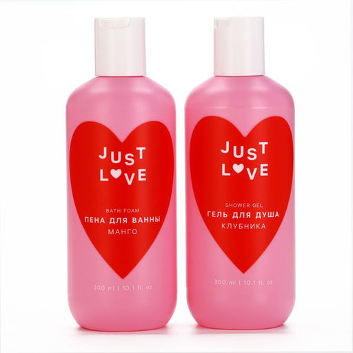Подарочный набор косметики Lovely set: гель для душа и пена для ванны, 3 х 300 мл, ЧИСТОЕ СЧАТЬЕ - Чистое счастье фото 3