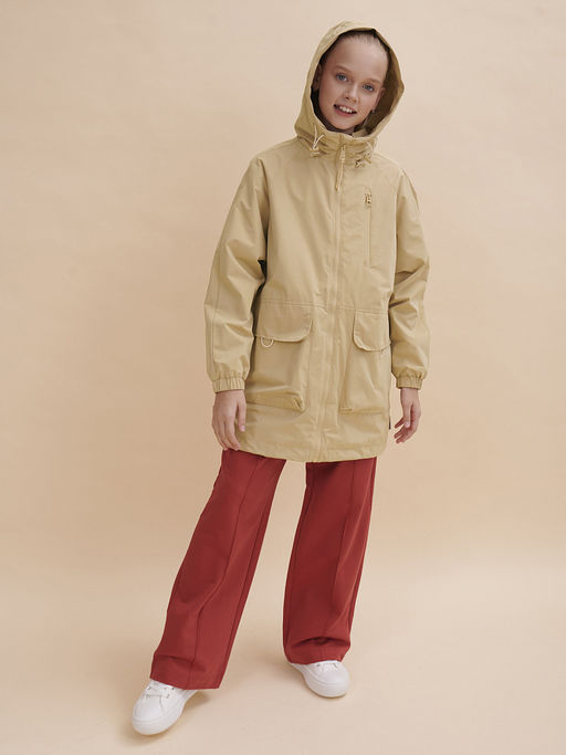 PELICAN, ветровка для девочек, Песочный  фото 6