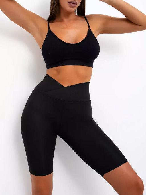 Велосипедки спортивные с утягивающим поясом - Sheldi фото 32