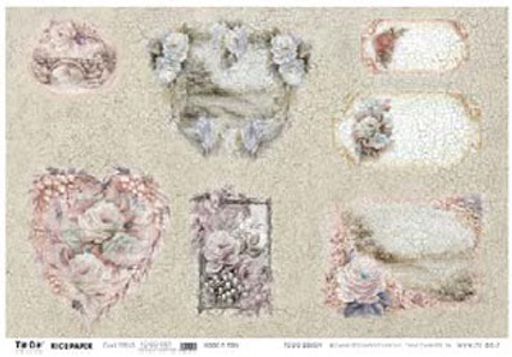 To-Do бумага рисовая Carta di Riso 50 x 70 см 10 шт. СК/Распродажа 92013 Ностальгия