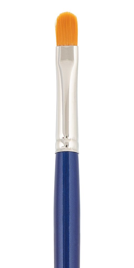 Кисть синтетика VISTA-ARTISTA Gallery 50113-08 овальная 5 шт длинная ручка №08 фото 3