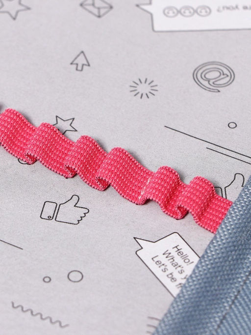 Пенал школьный, 3 секции, 14×21×4 см «Фламинго»