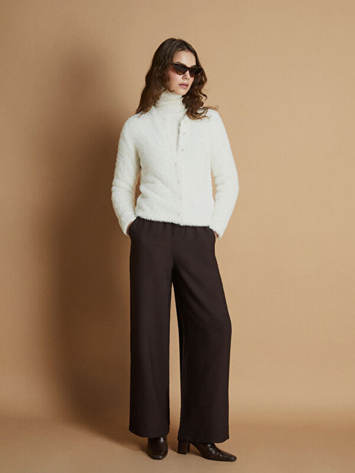 Bisiklet Yaka Kad?n Triko H?rka