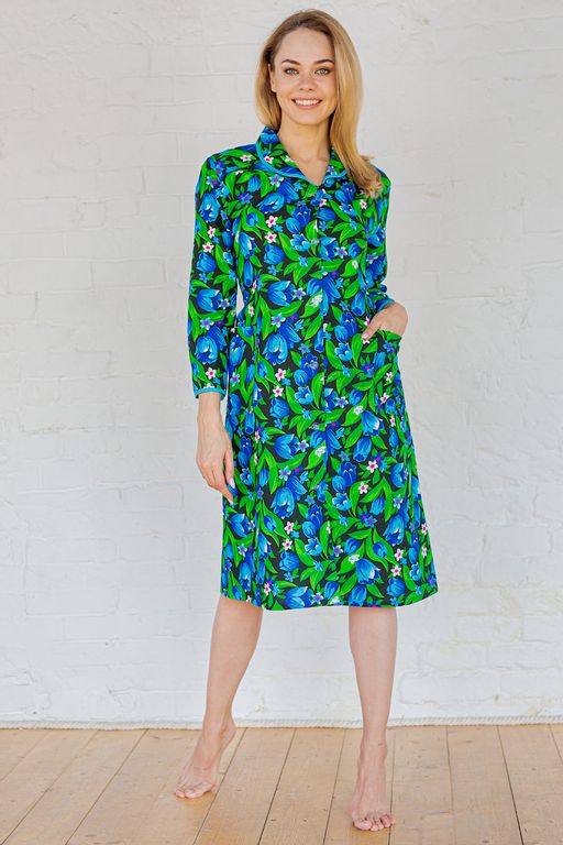 Женский халат из фланели Альбина mix - Амадэль фото 3