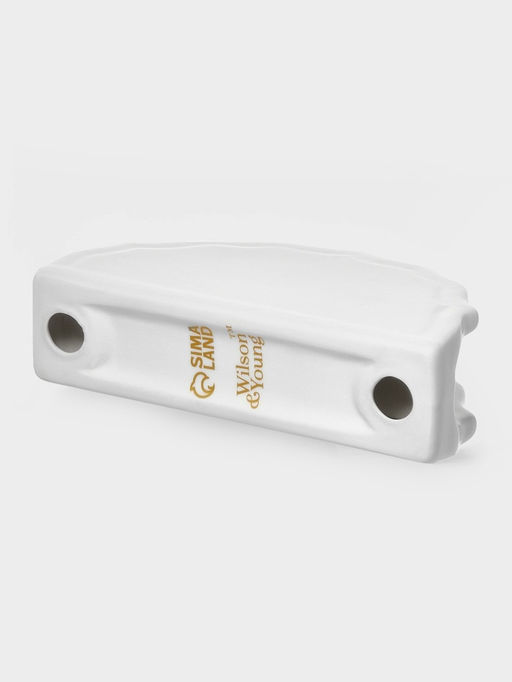 Салфетница WY Renessans, 14×3.5×7.5 см, фарфор, белая