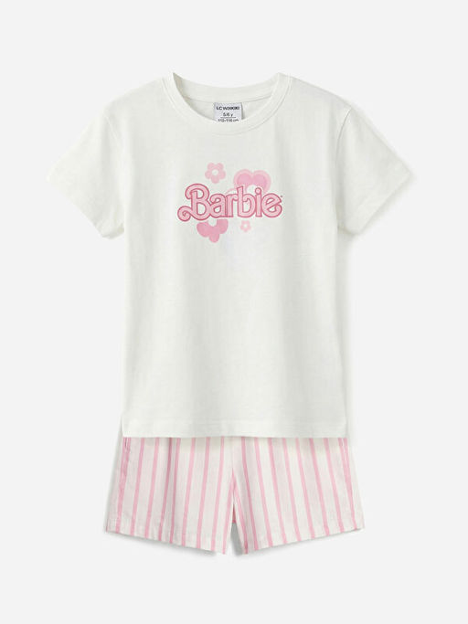 Barbie Bask?l? K?z Bebek Ti??rt ve ?ort
