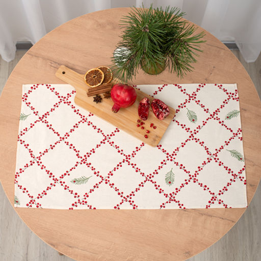 Набор салфеток декоративных 40х70 (3 шт.), саржа Илекс ВБ 40х70 - Традиция фото 2