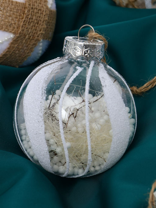 Ёлочные игрушки Орсон, шары новогодние, d=8 см, 9 шт. очарование - Зимнее волшебство фото 2
