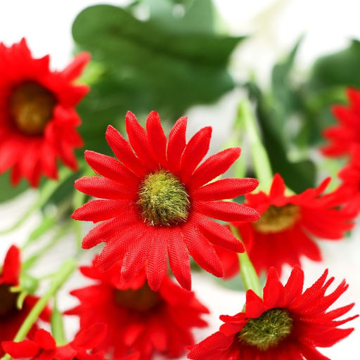 Цена за 2 шт. Букет "Гербера ранняя" 3х28 см, микс