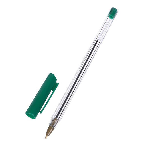 Набор ручек шариковых 4 цвета, стержень 1,0 мм синий, красный, чёрный, зелёный, корпус прозрачный - Calligrata фото 3