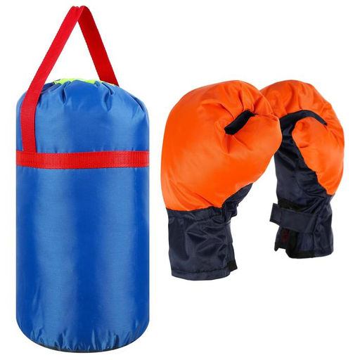 Набор боксёрский детский: перчатки, груша, d=20, h=35см, цвет МИКС - Simaland фото 3