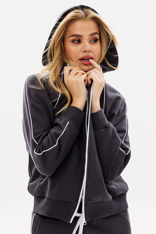 Толстовка GO F4081/30-03.164-170 графит - Pirs фото 2