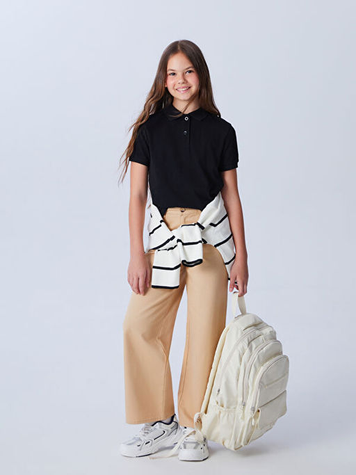 Wideleg K?z ?ocuk Pantolon