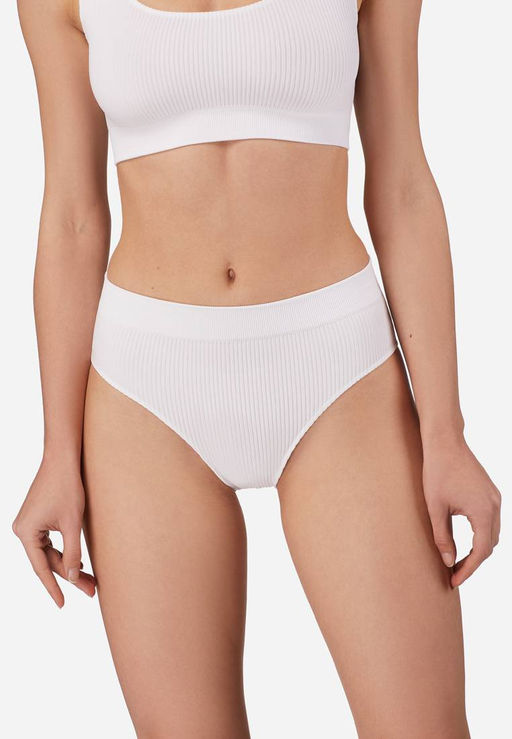 TEKSA WHB 001 Трусы женские высокая талия white - Conte elegant фото 4